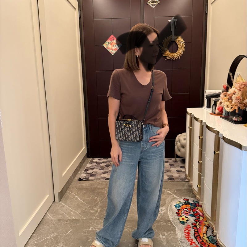 Dior老花蒙田相機包-7