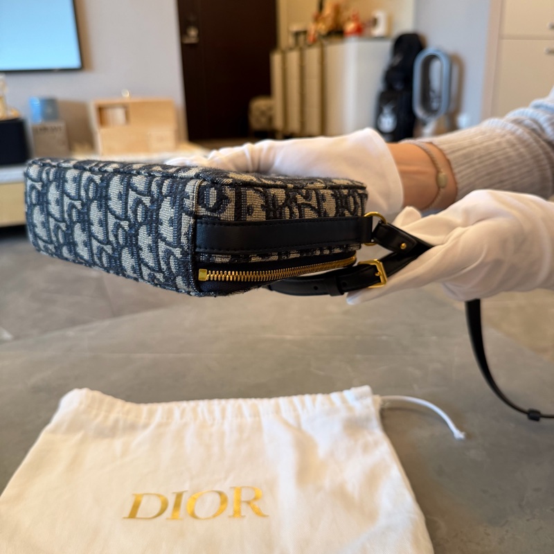 Dior老花蒙田相機包-14