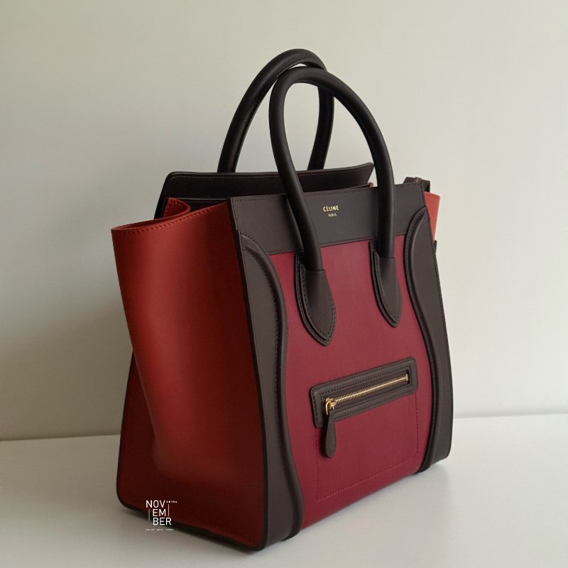 99新🆕 Celine 瑟琳 Luggage Tote 三拼色大號🥀-1