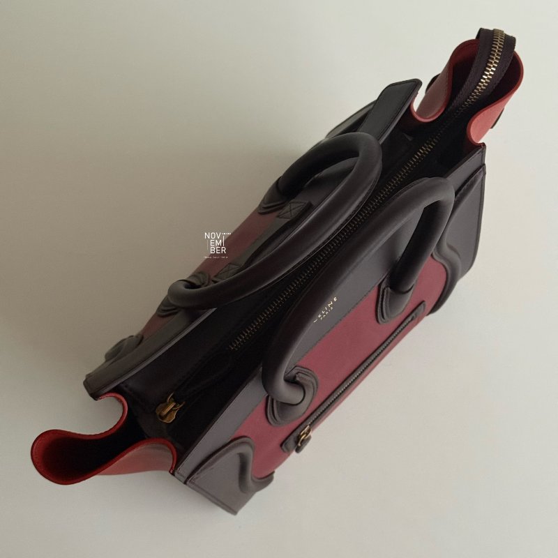 99新🆕 Celine 瑟琳 Luggage Tote 三拼色大號🥀-2