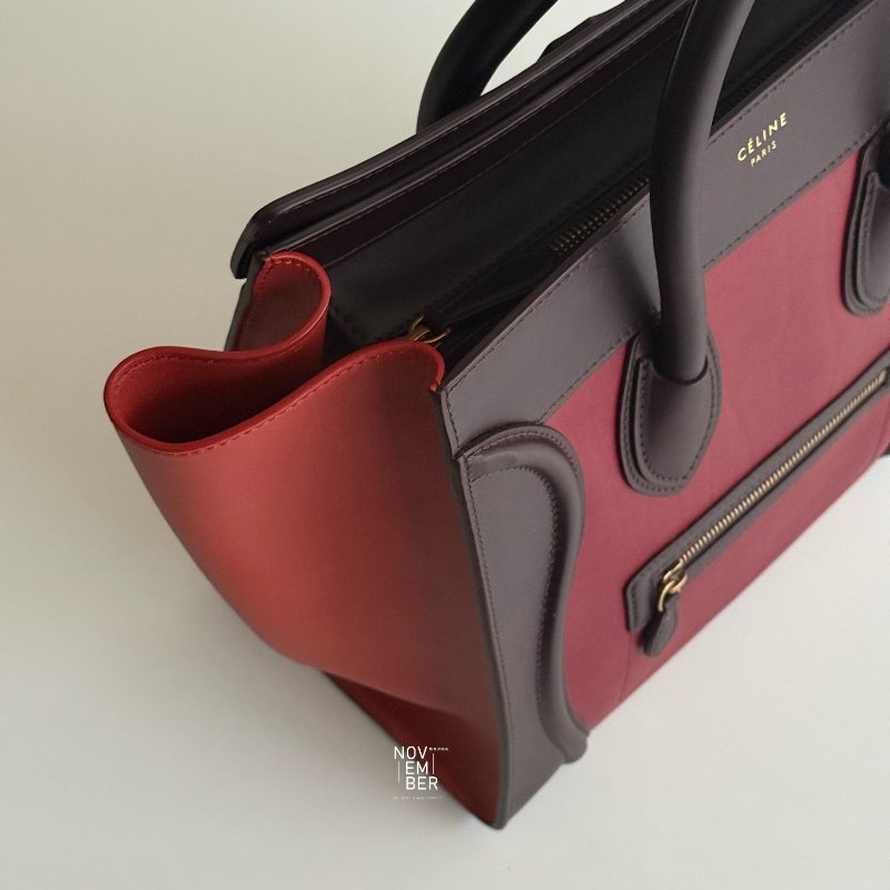 99新🆕 Celine 瑟琳 Luggage Tote 三拼色大號🥀-3