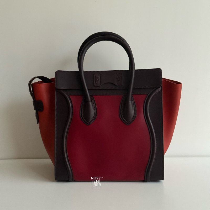 99新🆕 Celine 瑟琳 Luggage Tote 三拼色大號🥀-5