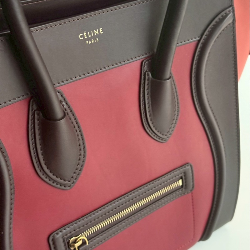 99新🆕 Celine 瑟琳 Luggage Tote 三拼色大號🥀-6