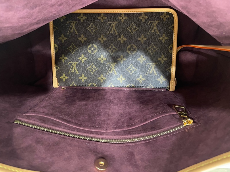 LV Carry All MM 肩背手提時尚很chill包-4