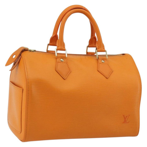 路易威登 Epi Speedy 25 手提包 橙色 M5903H LV 正品 175494A