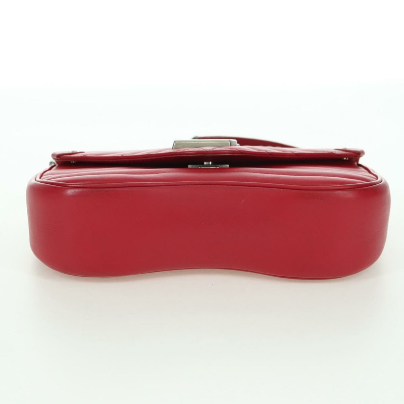 【日本直送】路易威登 New Wave 鏈條包 MM 皮革 2way 紅色 M51943 LV 正品 YKZ1329A-4