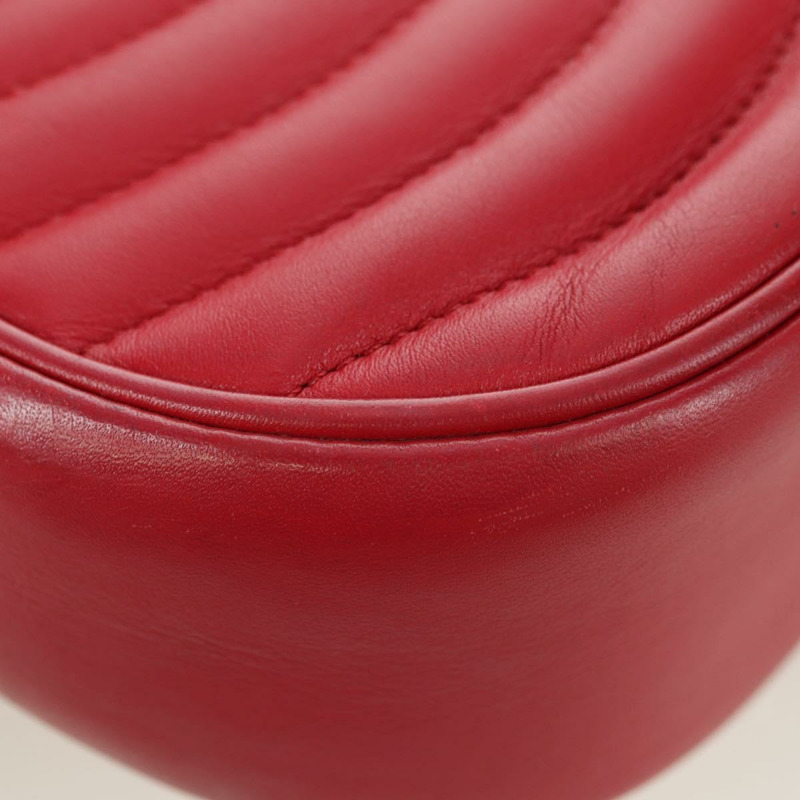 【日本直送】路易威登 New Wave 鏈條包 MM 皮革 2way 紅色 M51943 LV 正品 YKZ1329A-18