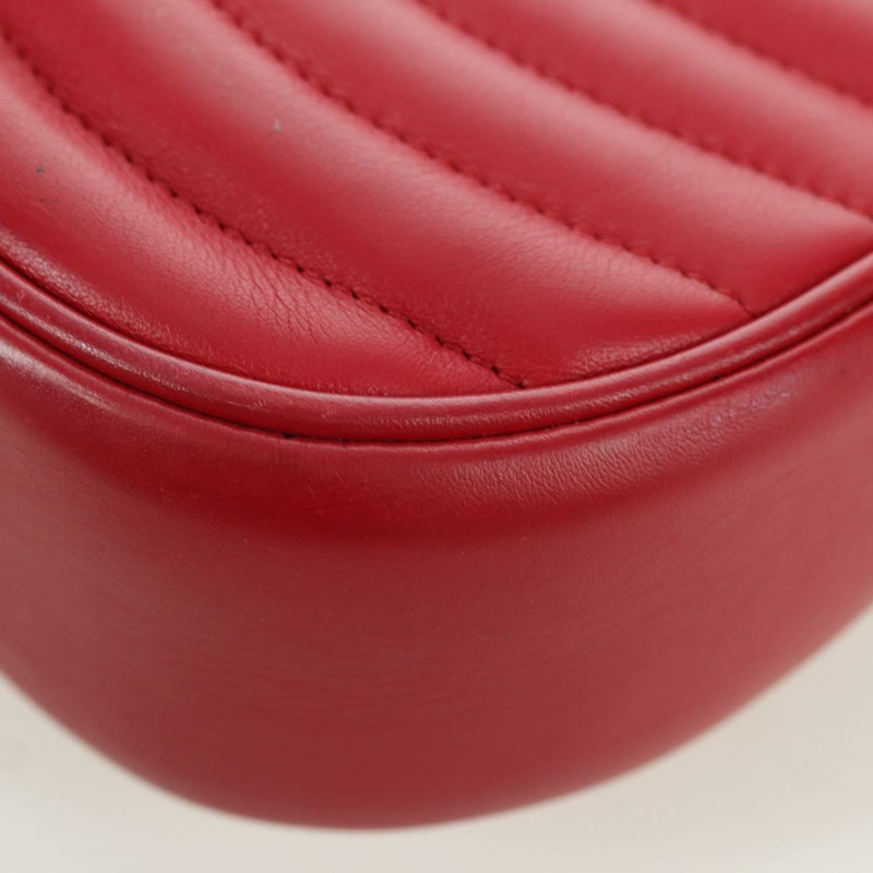 【日本直送】路易威登 New Wave 鏈條包 MM 皮革 2way 紅色 M51943 LV 正品 YKZ1329A-19