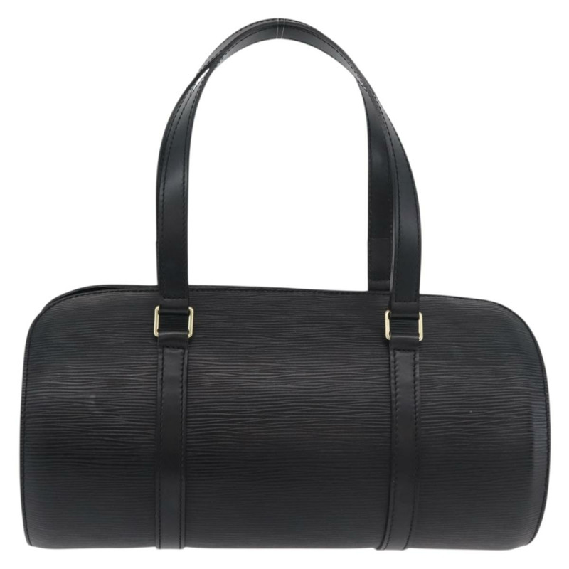 【日本直送】路易威登 Epi Soufflot 手提包黑色 M52222 LV 正品 BAZ072A-1