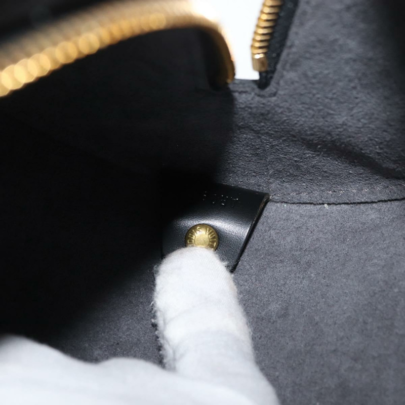 【日本直送】路易威登 Epi Soufflot 手提包黑色 M52222 LV 正品 BAZ072A-11