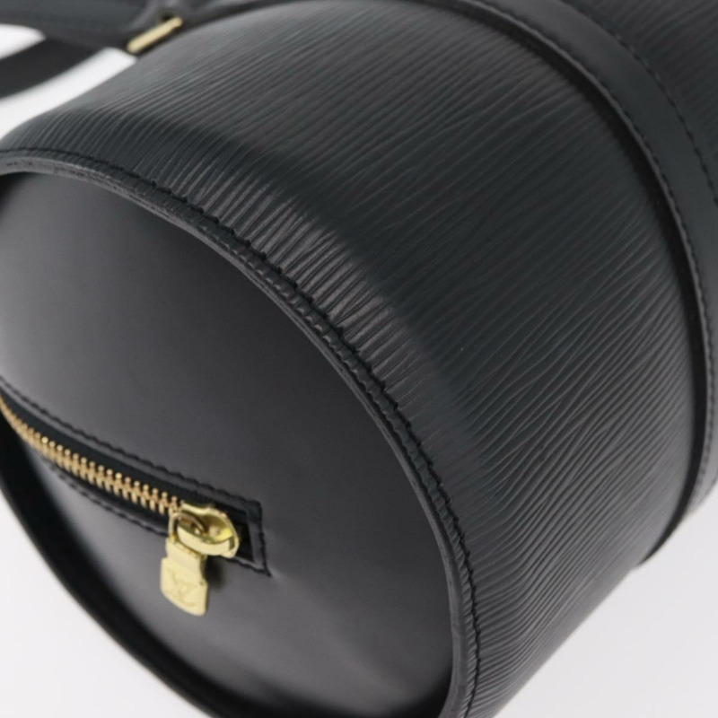 【日本直送】路易威登 Epi Soufflot 手提包黑色 M52222 LV 正品 BAZ072A-14