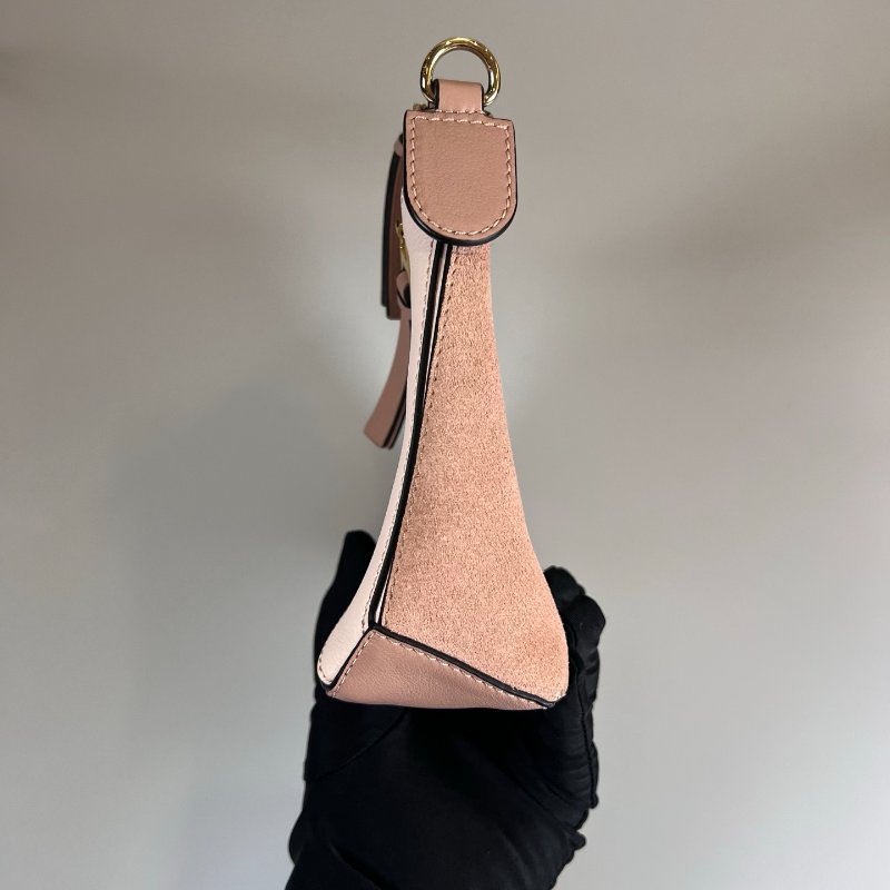 LOEWE 261712 粉拚色PUZZLE POUCH 肩背包-2