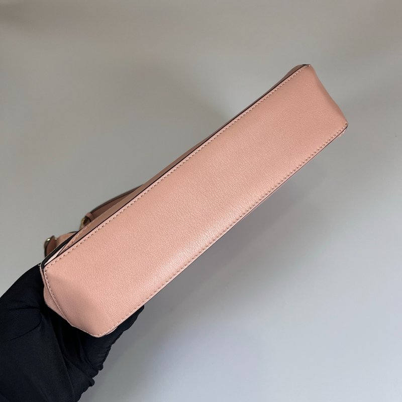 LOEWE 261712 粉拚色PUZZLE POUCH 肩背包-4