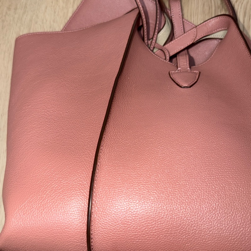 Tod’s Timeless乾燥玫瑰色 中號托特包 已低於行情價格，勿亂議價-21