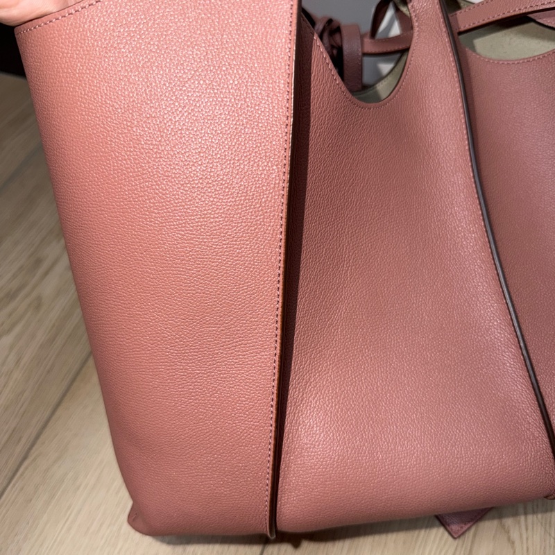 Tod’s Timeless乾燥玫瑰色 中號托特包 已低於行情價格，勿亂議價-24