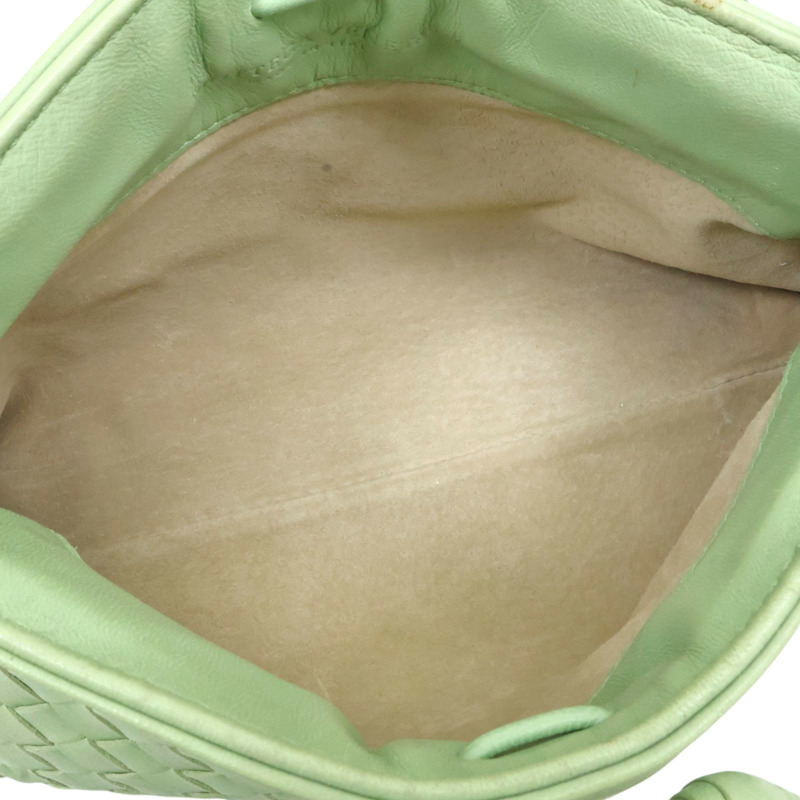 綠色 牛皮 Shoulder Pouch 肩背包【BOTTEGA VENETA BV 寶緹嘉】 120773-2