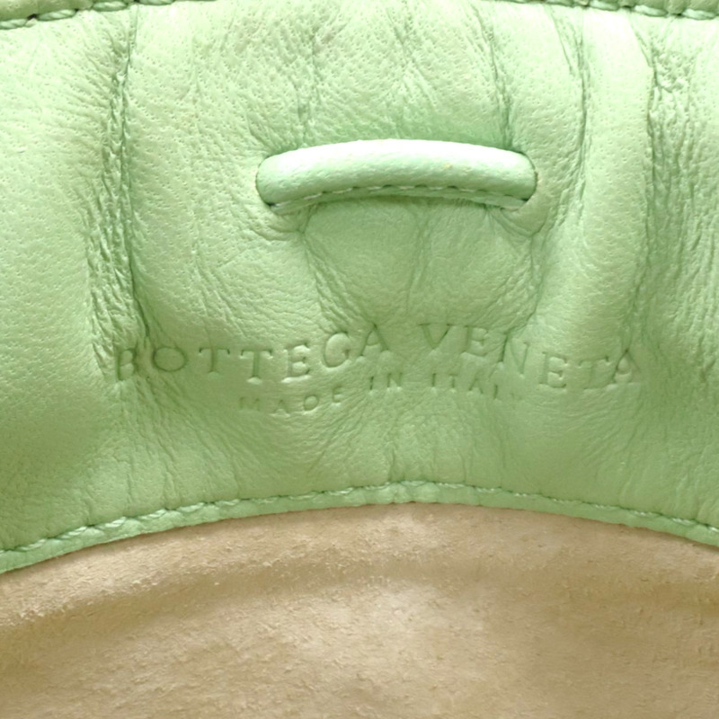 綠色 牛皮 Shoulder Pouch 肩背包【BOTTEGA VENETA BV 寶緹嘉】 120773-3