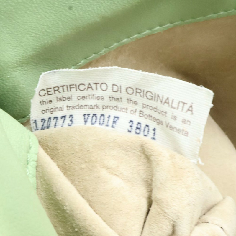 綠色 牛皮 Shoulder Pouch 肩背包【BOTTEGA VENETA BV 寶緹嘉】 120773-5