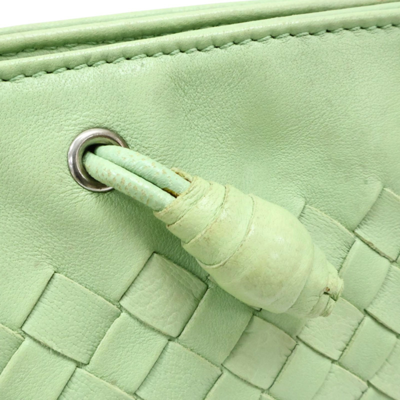 綠色 牛皮 Shoulder Pouch 肩背包【BOTTEGA VENETA BV 寶緹嘉】 120773-12
