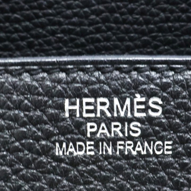 黑色 Togo牛皮 Birkin 35 柏金包 手提包 □N刻 銀扣【HERMES 愛馬仕】-6