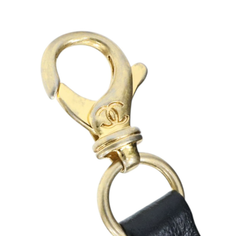 黑色 菱格紋 牛皮 CC Drawstring 水桶包 兩用包【CHANEL 香奈兒】 AS2057-9