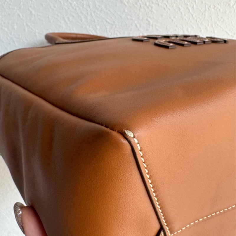 Miu Miu棕皮革IVY手提兩用包 超夯❤️‍🔥❤️‍🔥-5