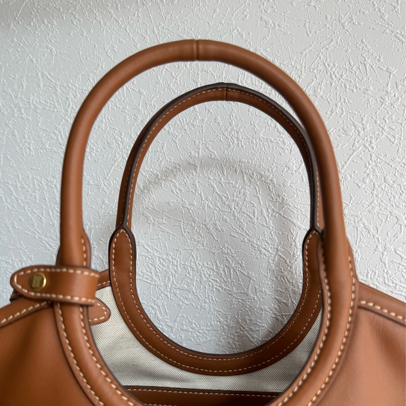 Miu Miu棕皮革IVY手提兩用包 超夯❤️‍🔥❤️‍🔥-9