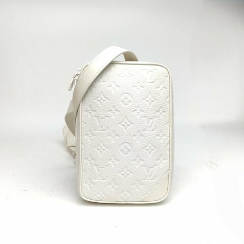 LOUIS VUITTON 白色牛皮2018LVVIRGILABLOH戰術包肩背包