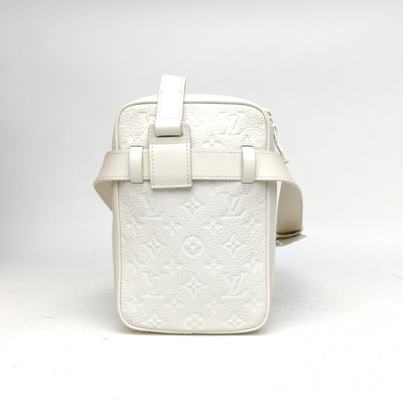 LOUIS VUITTON 白色牛皮2018LVVIRGILABLOH戰術包肩背包-2