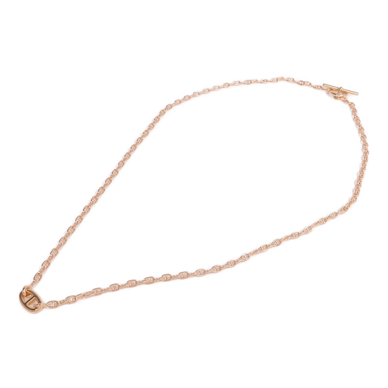 HERMES 18K玫瑰金Farandole Necklace項鍊-3