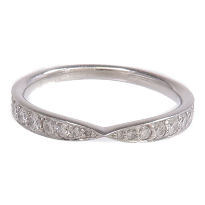 TIFFANY＆CO PT950鉑金Diamond Ring鑽石戒指-1