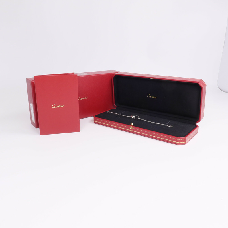 CARTIER 18K白金Baby Love Bracelet手鏈-8