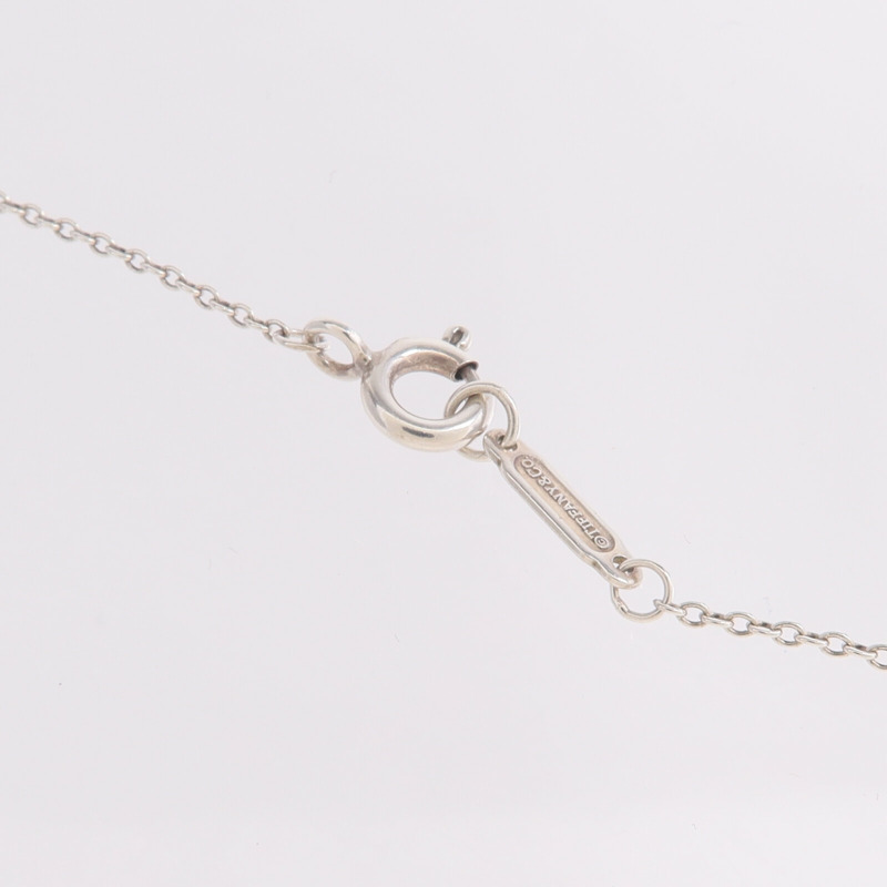 TIFFANY＆CO 18K黃金/925純銀1837 Interlocking Circles Necklace項鍊-4
