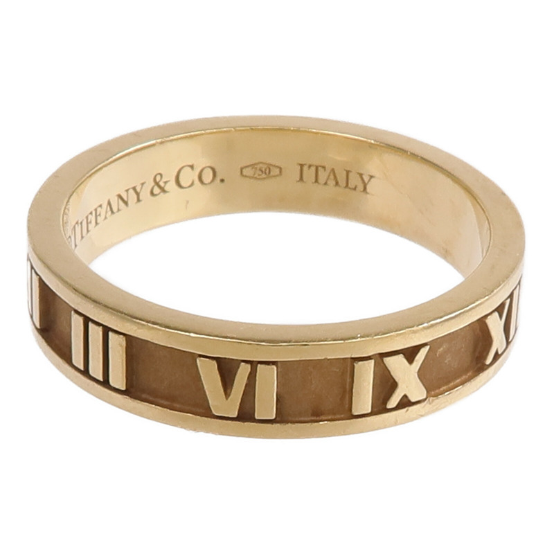 TIFFANY＆CO 18K黃金Atlas Ring戒指-5