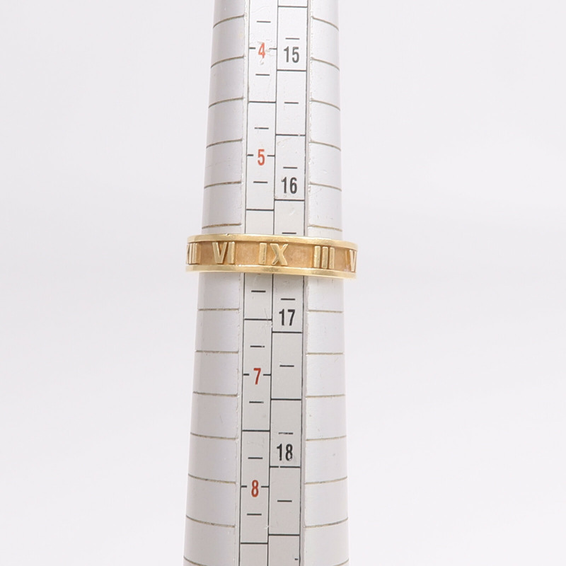 TIFFANY＆CO 18K黃金Atlas Ring戒指-7