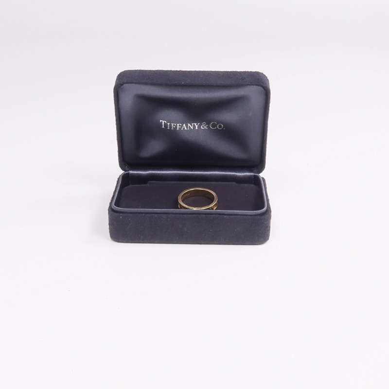 TIFFANY＆CO 18K黃金Atlas Ring戒指-9
