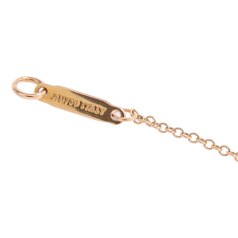 TIFFANY＆CO 18K玫瑰金Atlas Diamond Necklace鑽石項鍊-6