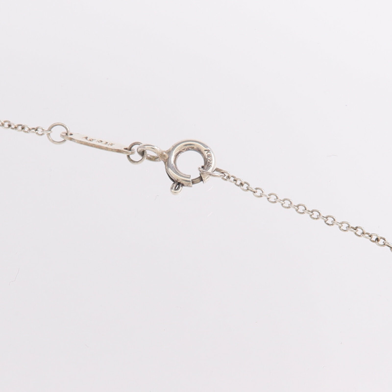 TIFFANY＆CO 925純銀Return To Tiffany Diamond Necklace鑽石項鍊-5