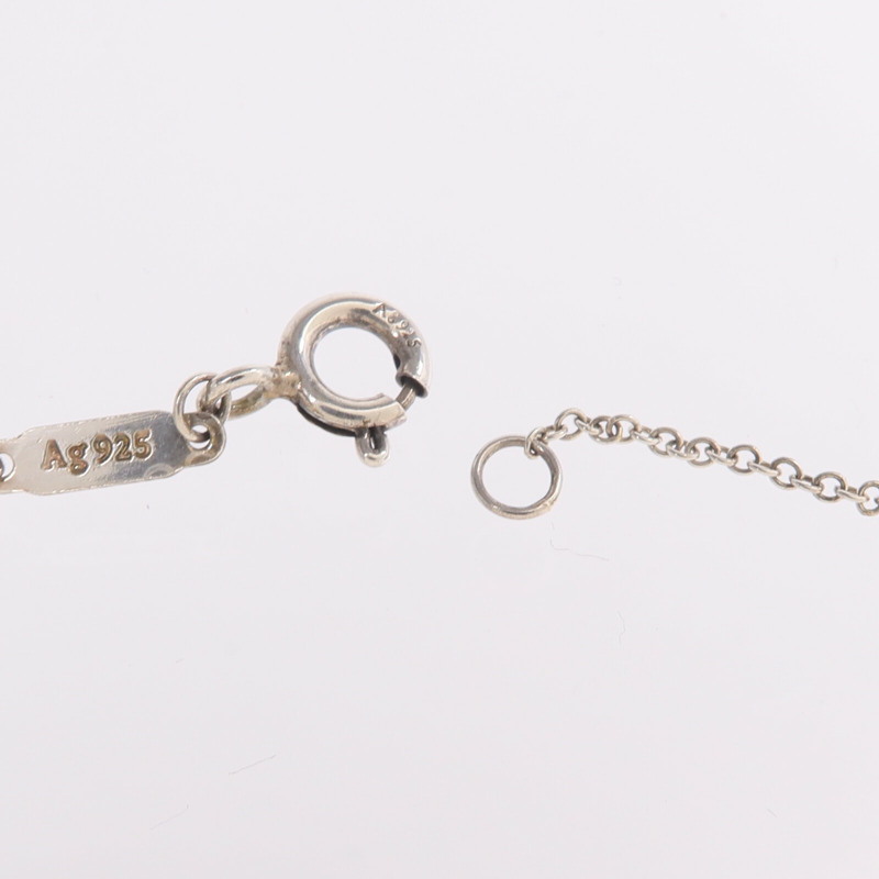 TIFFANY＆CO 925純銀Return To Tiffany Diamond Necklace鑽石項鍊-6