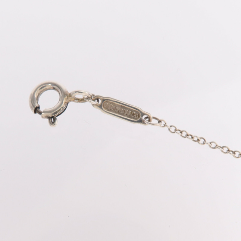 TIFFANY＆CO 925純銀Return To Tiffany Diamond Necklace鑽石項鍊-8