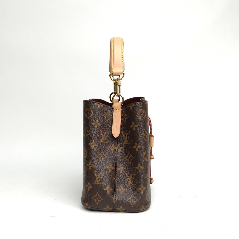 LOUIS VUITTON NÉONOÉ水桶包BB20老花PVC金扣晶片肩背包-3