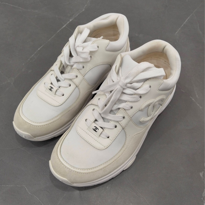 CHANEL香奈兒  運動鞋  38碼  🈚附件-0