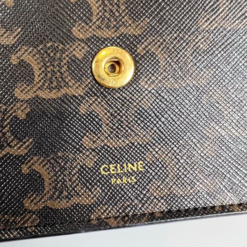 CELINE  老花WOC 肩背包-11