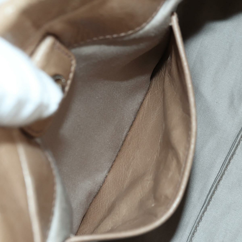 【日本直送】Miu Miu 手提包 皮革 兩用 米色 銀色 正品 yk20294SAV-22