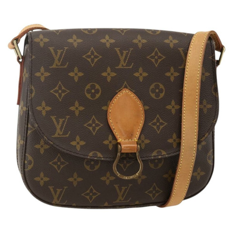 路易威登 Monogram Saint Cloud GM 肩背包 M51242 LV Auth yk20215