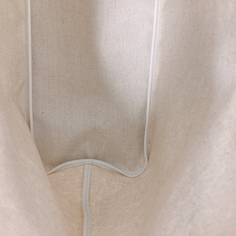 MS0687 Goyard 高雅德 戈雅 藝術家 腋下包 帆布 白色 銀扣 Boheme Hobo Bag Canvas White x PHW-19