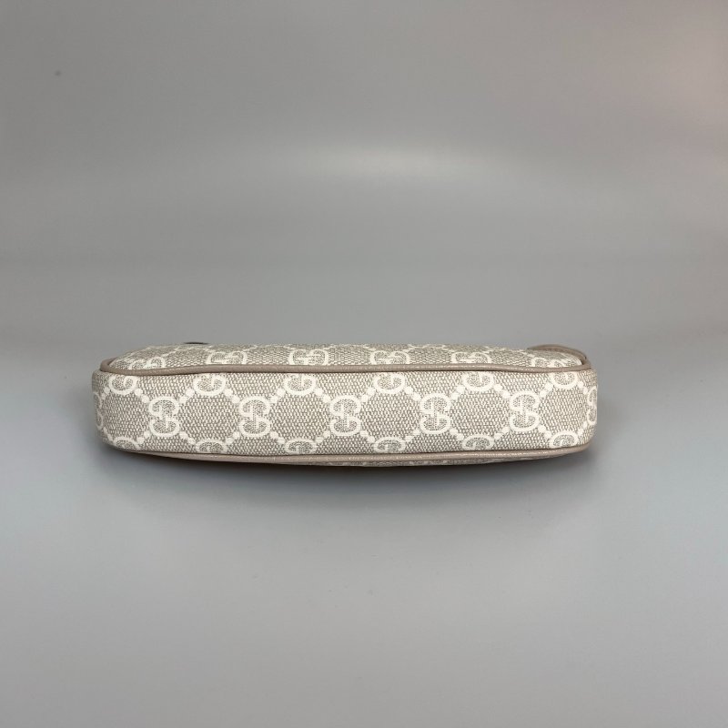 GUCCI  燕麥奶老花麻將包-4