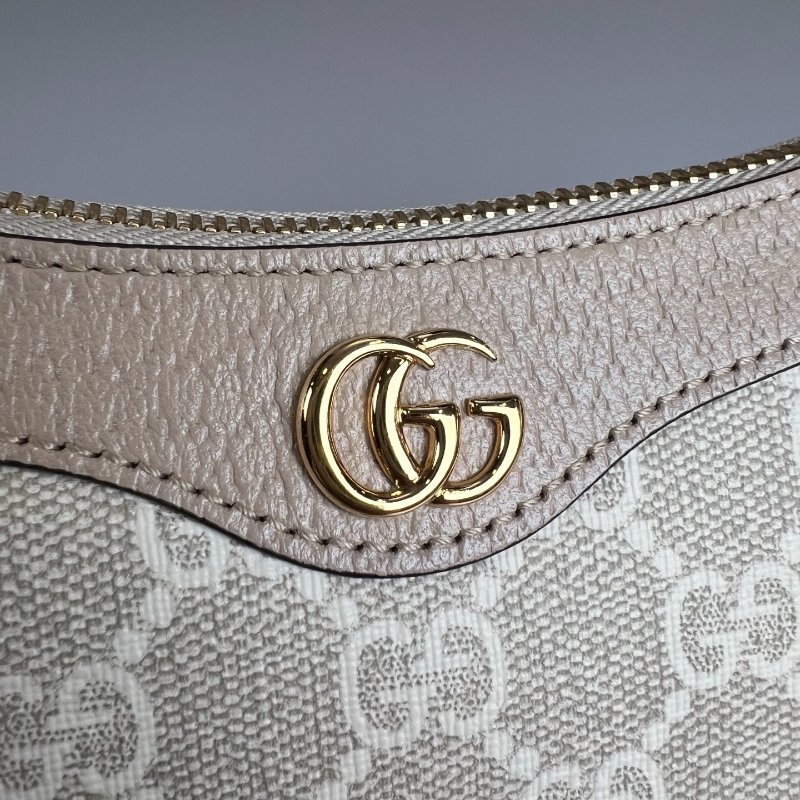 GUCCI  燕麥奶老花麻將包-7