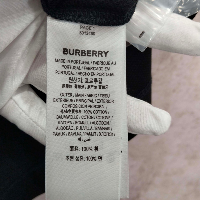 閒置未使用 BURBERRY博柏利  POLO衫   M碼  🈚附件-5