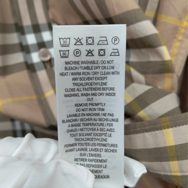 閒置未使用 BURBERRY博柏利  襯衣  M碼  🈚附件-7